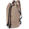 thumbnail image 1 of Canvas Travel Duffles, Travel Bags Overnight Weekend Bags Carry On Shoulder Tote Bag Rucksack L-Brown, 1 of 5