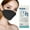 Black, variant on 50Pcs Disposable Face Masks KF94 Masks Anti-Dust Facial Masks Adult Colorful KF94 Protective Masks