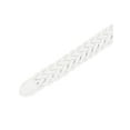 thumbnail image 3 of INSPIRE CHIC Women's Braided Belt Square Buckle Versatile for Coat Jeans Decorative Belts 110x2.3cm/43.3x0.9' White, 3 of 6