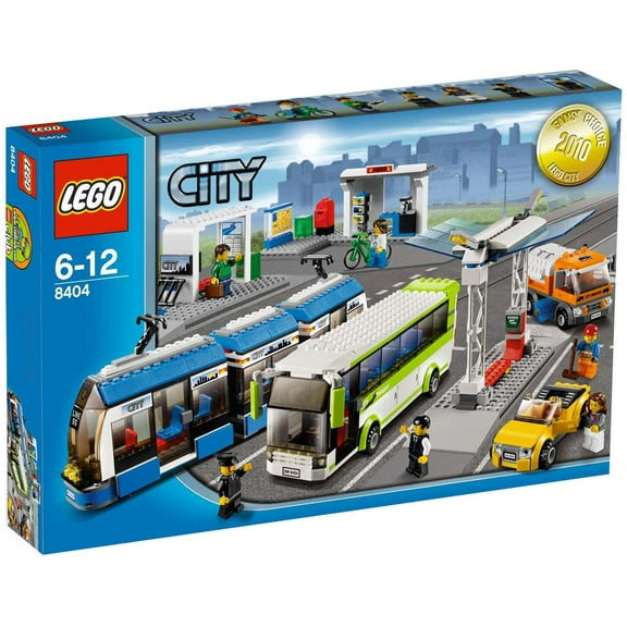 Pre-Owned LEGO Public Transport Station 864 Piece Building Set 8404