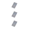 thumbnail image 4 of Wweixi Extension Strap Bra Extender Breathable 3 Rows 3 Hook Women Accessories Adjustable Lengthened Band Lingerie Intimates silver gray 3Set, 4 of 6