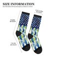 thumbnail image 3 of Athletic Socks Army Camouflage Flag Sport Running Calf Socks Crew Socks for Men Women, 3 of 7