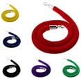 thumbnail image 2 of Youkk 1.5m Velvet Rope Crowd Control Stanchion Post Queue Line Barrier Red, 2 of 9