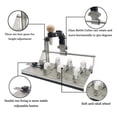 thumbnail image 4 of Mácina de Cortador de Botellas de Vidrio, Acero inoxidable Ingeniería de Plástica de Plástica redondeada Cortador de Botellas de Vidrio para Cepilladas, 4 of 7