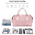 thumbnail image 3 of Bolsa de viaje HYC00 para mujer, rosa, capacidad de 30 litros, 3 of 8