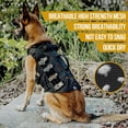 thumbnail image 4 of Arnés para perros OneTigris No Pull Tactical Aire Mesh Black M, 4 of 9