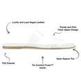 thumbnail image 4 of Journee Collection Womens Amata Tru Comfort Foam Lucite Strap Slide Sandals, 4 of 4