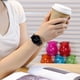 thumbnail image 3 of Reloj de cuarzo para mujer, relojes para mujer vansvar Reloj de pulsera analógico con correa de cuero de cuarzo informal para mujer, 3 of 3