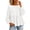 White, variant on Yigetop Women's Boat Neck Peplum Sweatshirt Lightweight Long Sleeve Loose Fit Casual Pullover Tops Blackish Green L