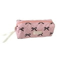 thumbnail image 2 of Bow Makeup Bag Multifunctional Makeup Brush Bags Portable Bow Pencil Case Colorful Travel Toiletry B, 2 of 6