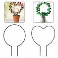 thumbnail image 2 of Iron Art Love Heart-shaped Round Plant Support Vine Climbing Plant Support Rack, 2 of 4
