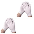 thumbnail image 3 of Guantes de algodón Qarigey 12 pares para mujer protector de mano blanco, 3 of 6