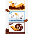 thumbnail image 6 of Bichobi Korean Chocolate Biscuit Bars, Crispy Chocolate Filled Crackers, Sweet Snack, Individually Wrapped, 5 Pack (4.41 oz Total), 6 of 9