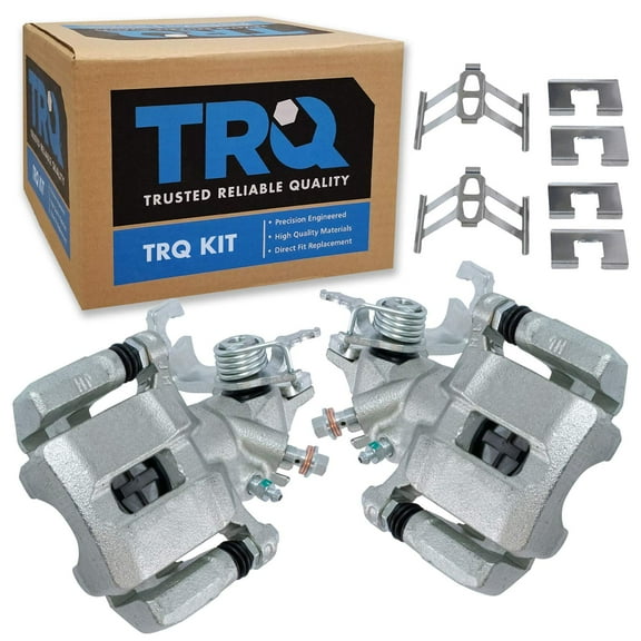 TRQ Rear Brake Caliper Set Compatible with 2004-2008 Acura TSX 1998-2007 Honda Accord