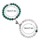 thumbnail image 2 of Ganfancp Pulseras a Juego para Parejas Pulseras de Cristales Curativos para Parejas Ofertas Del Día 1X Pulsera, 2 of 7