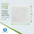 thumbnail image 2 of Dynarex Alcohol Prep Pads, Medical-Grade and Non-Woven Prep Pads, Saturated with 70% Isopropyl Alcohol, Rapid-Acting Antiseptic Wipes, 1-Ply, Size Medium, 1 Case of 2000 Alcohol Prep Pads, 2 of 7