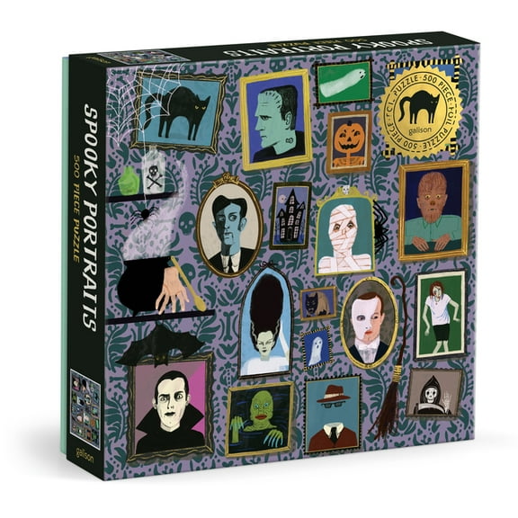 Spooky Portraits 500 Piece Foil Puzzle (Other)