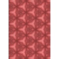 thumbnail image 1 of Ahgly Company Machine Washable Indoor Rectangle Transitional Orange Area Rugs, 6' x 9', 1 of 7
