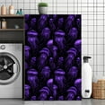 thumbnail image 3 of Peel and Stick Wallpaper Contact Paper Modern Black Purple Jellyfish Ocean Vintage Glow Jellyfish Self Adhesive and Removable 23.6in x 118in, 3 of 8