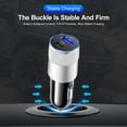 thumbnail image 4 of Cargador de coche USB C Tipo C 3.1A 15W PD Adaptador de carga rápida rápida para móvil FLhrweasw El nuevo, 4 of 7