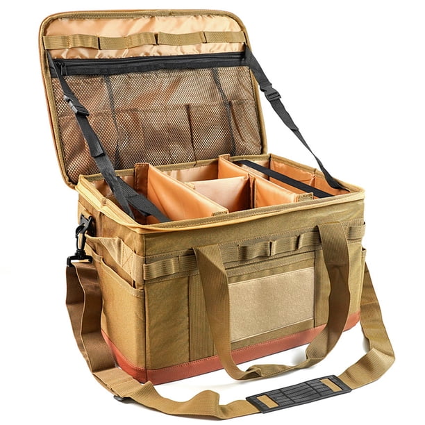 Bolsa de almacenamiento de herramientas Wdftyju multifuncional 30L para acampar al aire libre
