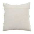 thumbnail image 2 of Fennco Styles Diamond Tufted Cotton Decorative Throw Pillow 20" W x 20" L - Ivory Lattice Cushion for Home, Couch, Living Room, Bedroom, Office and Holiday Décor, 2 of 4