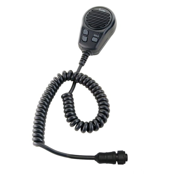 Micrófono ICOM M604A con soporte remoto negro
