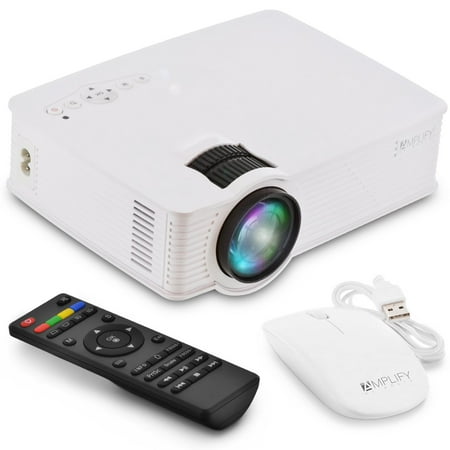 projector wifi android wireless smart os aduro cinema 1080p portable apps built led entertainment theater remote mouse system directly stream