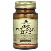 Solgar Zinc Picolinate 22 mg Tablets 1 ea