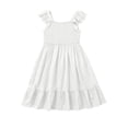 thumbnail image 3 of Tigivemen Flower Girls Dresses Floral Boho Sleeveless Sundresss Toddler Girl Wedding Guest Dress Size 3-4 Y, 3 of 6