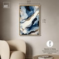 thumbnail image 5 of Snowy Peak Canvas Timeless Abstract Wall Art by Art Remedy, Gold Frame, 24" x 36", 5 of 7