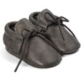 thumbnail image 2 of Baby Loafers Boys Girls Infant Shoes Soft Sole Tassels Moccasins Anti-Slip Crib Shoes, 2 of 6