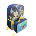 thumbnail image 5 of Disney Mickey Mouse Backpack with Detachable Insulated Lunch Bag, Multicolor, 5 of 8