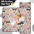 thumbnail image 4 of Husky Dog Flower Floral Toddler Nap Mats for Kids Preschool,Sleeping Mat Bag or Kids,Toddler Sleeping Bag,Toddler Nap Mat or Daycare, 4 of 6