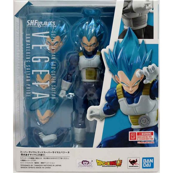 Dragonball Super 6 Inch Action Figure S.H. Figuarts - Super Saiyan Blue Vegeta Unwavering Pride