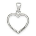 thumbnail image 3 of Sterling Silver Enamel Love You Mom Heart Pendant, 3 of 5