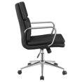 thumbnail image 3 of Ximena High Back Upholstered Office Chair Black, 3 of 9