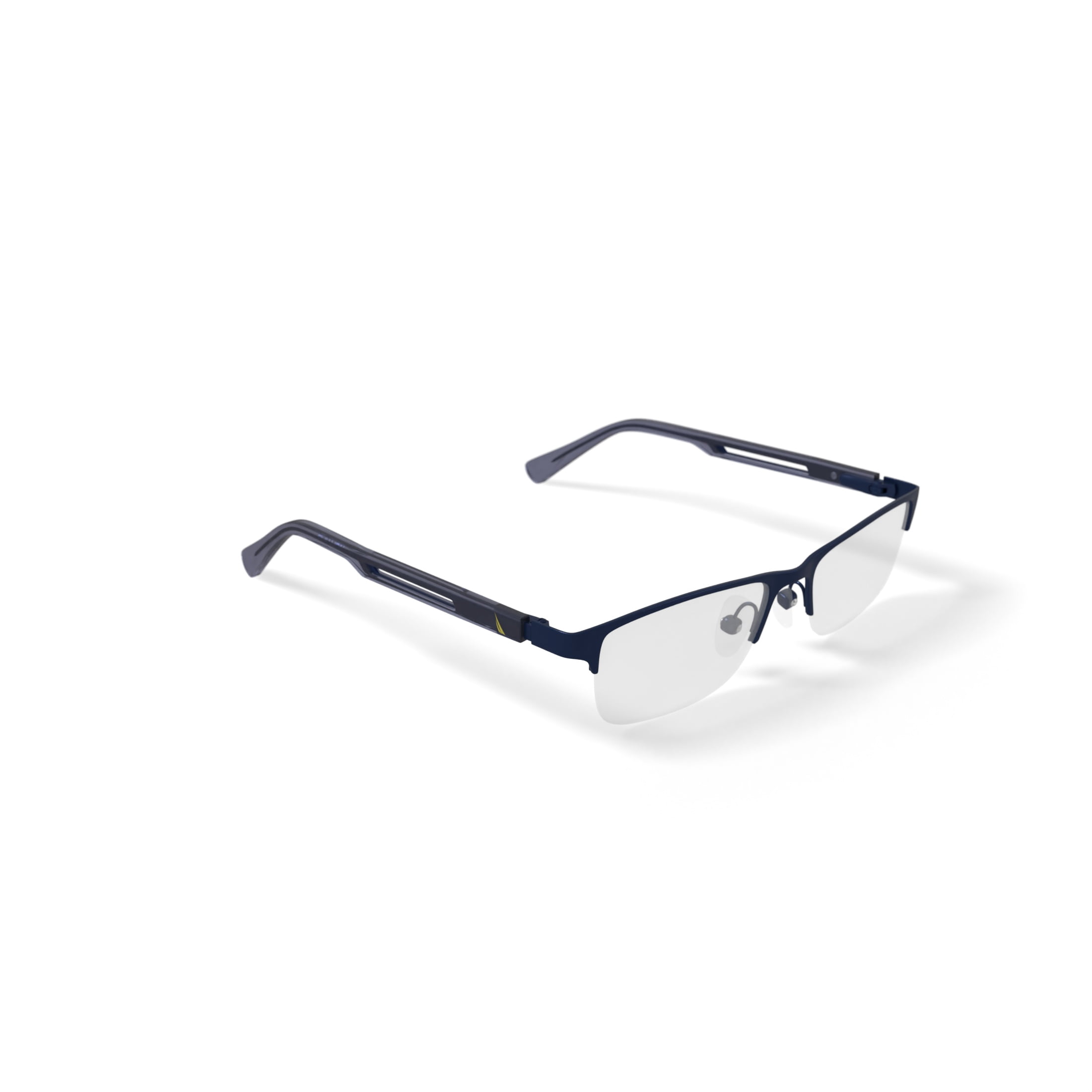 Nautica Youth NBO201 Prescription Eyeglasses with Case, Navy Blue