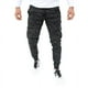 thumbnail image 1 of Jogger cargo de gabardina stretch John Silver Corte skinny y estampado de camuflaje gris, 1 of 2