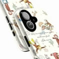 thumbnail image 3 of Curious Monkey Bible Verse iPhone Case, Dual‑Layer Shockproof Case with Whimsical Monkey & Floral Design, Fits iPhone 11/12/13/14/15/16 Series, 3 of 6