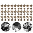 thumbnail image 4 of Rivet, Smoothly Rivet Studs, Elegant Anti-Rust For Shoes Clothes Bronze,Gold, 4 of 8