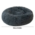 thumbnail image 6 of JLFNYA Calming Dog Bed,Plush Anti-Anxiety Donut Dog Bed for Small Medium Large Dogs,Warming Cozy Soft Cute Round Washable,Marshmallow Cuddler Nest Pet Bed, 6 of 6
