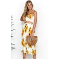 thumbnail image 2 of blouse Florale pour Femmes, Jupe maxi Costume Robe, 2 of 7