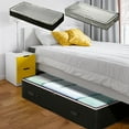 thumbnail image 1 of Caja De Almacenamiento De 23cm Para Debajo De La Cama Con Tela No Tejida Y Cubierta De Pvc Transparente Para Ropa, Colchas Y Organización Del Hogar, Color Negro (1 Unidad) Rkxzt, 1 of 8