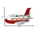 thumbnail image 6 of Personalized Family of 4 in Airplane Christmas Ornaments 2024 - Vacation Keepsake Home Decorations, 6 of 10