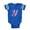 Royal Blue, variant on CafePress - Y Pink Initial_Tr - Cute Infant Baby Football Bodysuit