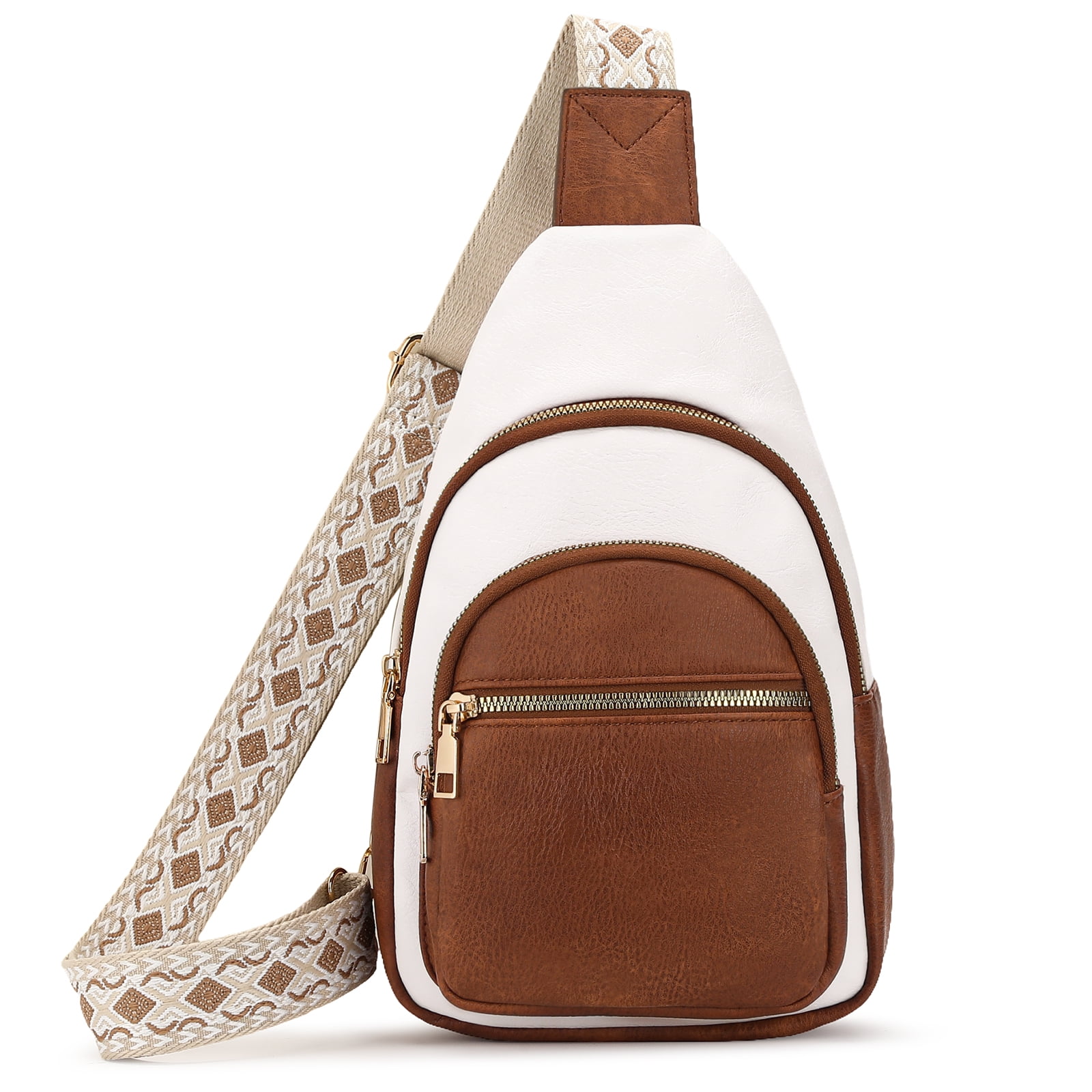 Falan Mule Sling Bag Crossbody Bags for Women Fanny Packs for Women Chest Bag for Work Shopping
