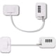 thumbnail image 1 of Cerradura para refrigerador de 2 piezas, cerradura para congelador, cerradura para puerta de nevera, combinación de cerraduras de seguridad para niños compatibles con gabinete, 1 of 5