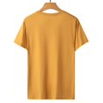 thumbnail image 4 of Blusa suelta de manga corta con cuello redondo y estampado a la moda para mujer Pompotops hfajkhk129367, 4 of 5
