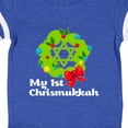 thumbnail image 4 of Inktastic My First Chrismukkah Boys or Girls Baby Bodysuit, 4 of 5